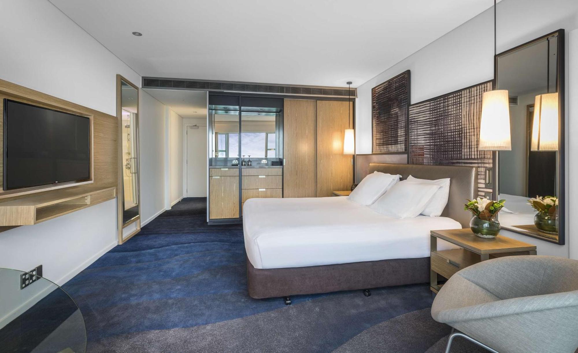 Chambre Lit King-Size Deluxe - Vue sur Port